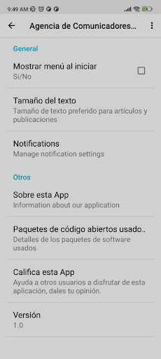 Agencia de Comunicadores de C Screen 3