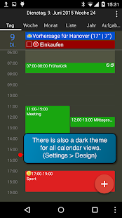 CalenGoo - Kalender und ToDo Screenshot