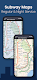 screenshot of NYC Subway Map & MTA Bus Maps