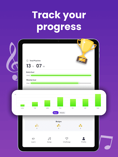 Screenshot of Violin Lessons by tonestro
