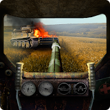 Tank driving simulator icon