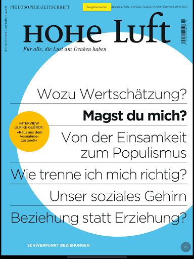 Android application HOHE LUFT screenshort