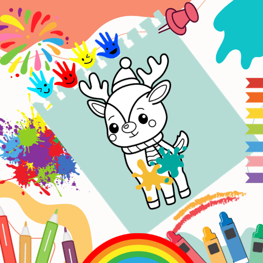 Kids Coloring Book:DrawingGame