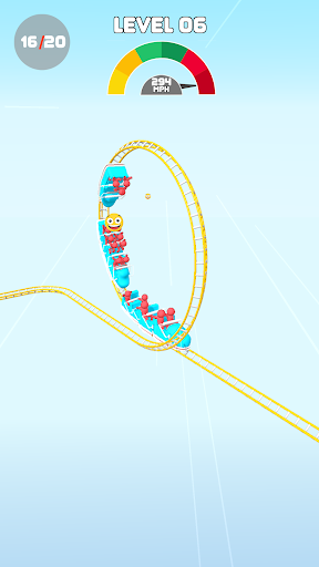 Android application Roller Coaster Survival screenshort