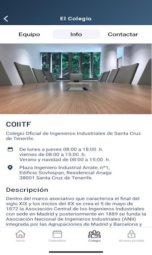 Android application COIITF screenshort