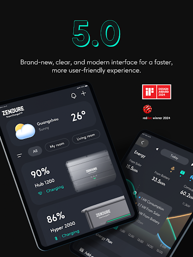 Screenshot of Zendure