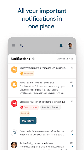 NOCCCD MyGateway ekran görüntüsü