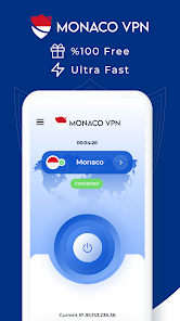 Captura 1 VPN Monaco - Get Monaco IP android