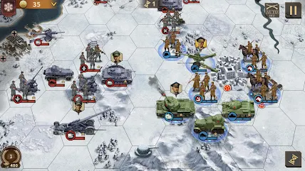 Glory of Generals 3 - WW2 Strategy Game APK MOD Medalhas Infinitas v 1.7.2