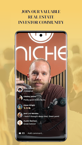 Screenshot of Niche Community