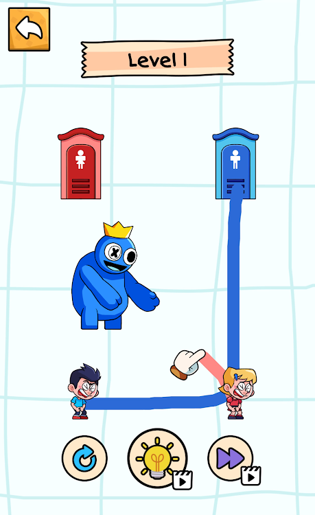 Draw Toilet Rush - Path to Pee - 0.1.3 - (Android)