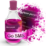 Neon purple S.M.S. Theme icon