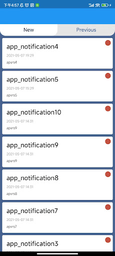 Android application myPA Portal screenshort