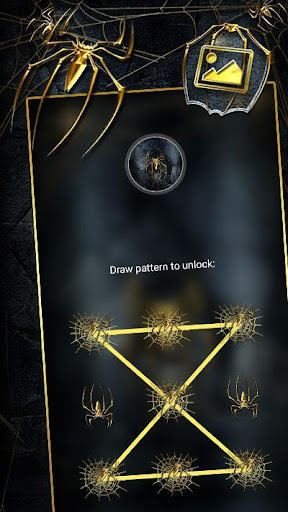 Golden Spider Theme Launcher