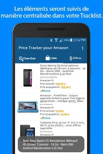 Price Tracker pour Amazon