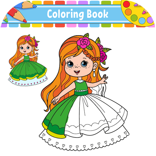 Princess Coloring Book Windows'ta İndir