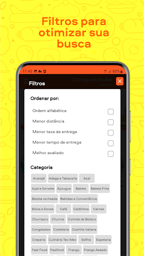 Litoral na Mesa - Delivery Screen 3