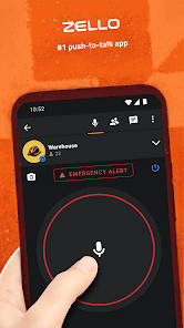 Zello Poc-walkie-talkie, Radio 4g, Comunicador, Teléfono De Largo