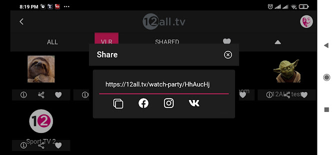 12ALL.TV 2.0 2.3.1 APK screenshots 5