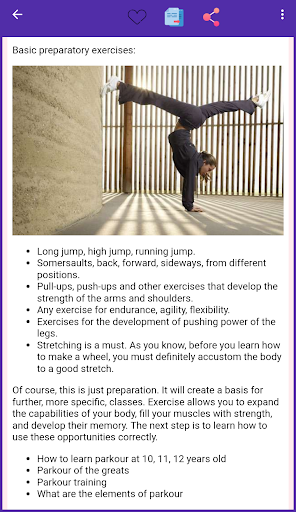 parkour lessons Screen 3