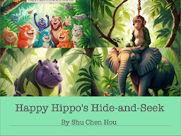 Obraz ikony: Happy Hippo's Hide-and-Seek: A Whimsical Kids Bedtime Story Audiobook: Join Happy Hippo on a Joyful Journey of Friendship and Laughter!