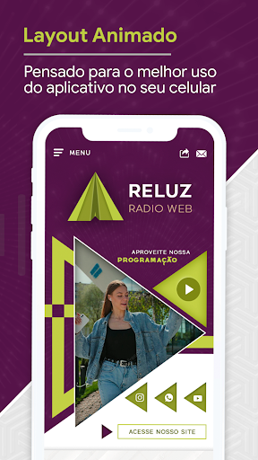 RELUZ RÁDIO WEB Screen 3