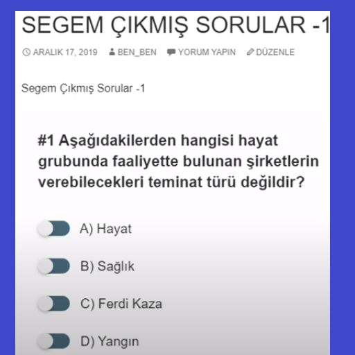 Segem-Sigorta Teknik Personel Screenshot 2 - AppWisp.com