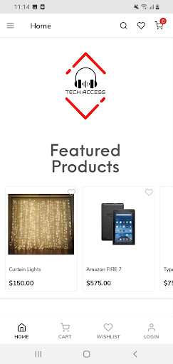 Android application TechAccessTT screenshort