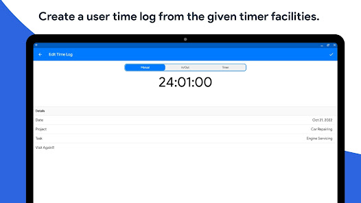 Captura de Pantalla 15 Time Tracker - Hours Tracker android