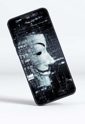 Android application Hacker Wallpapers screenshort
