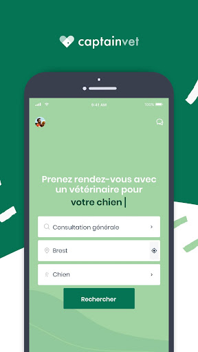 Android application CaptainVet screenshort