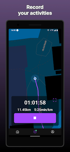 PACE: Private Fitness Tracker Screen 2