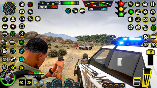 Police Car Game Cop Games 3D Screen 3