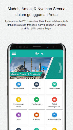 Android application Nusantara Ilhami screenshort
