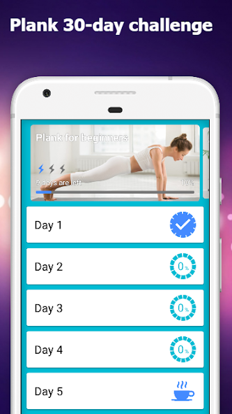 Plank Workout 30 Days for ABS 1.54 APK + Mod (Unlimited money) untuk android