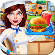 Street Food Truck Canteen Cafe - Cooking Games