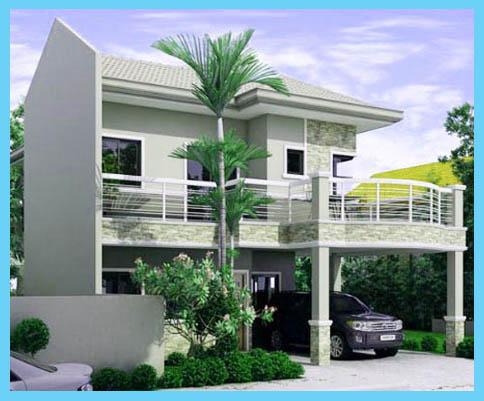Minimalist Two-Story House Screen 3