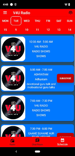 V4U Radio Screen 3