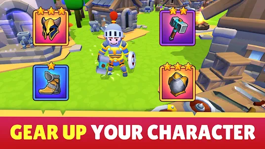 Craft and battle: idle knight