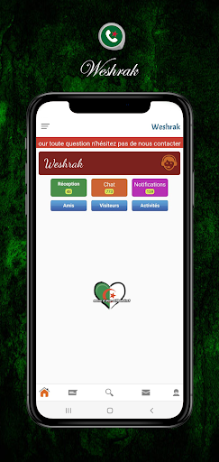 Android application Weshrak - Algeria Dating screenshort