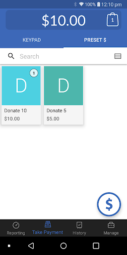 Donation Point Mobile Screen 2