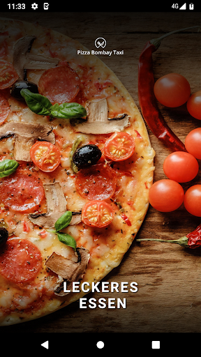Android application Pizza Bombay Taxi screenshort