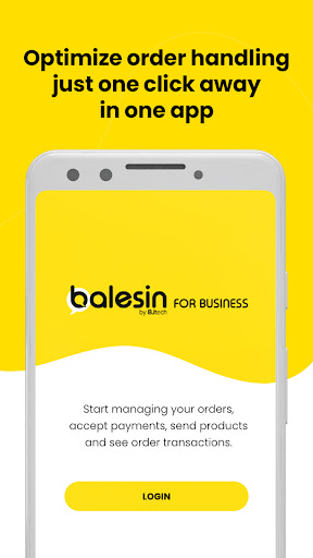 Android application Balesin for Business screenshort