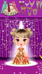 Doll dress up and makeup Game