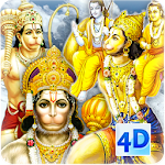 Cover Image of Download 4D Hanuman Live Wallpaper  APK