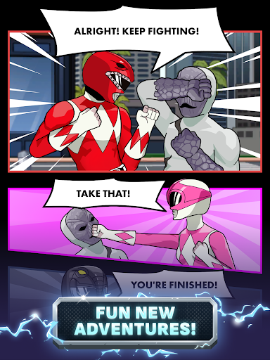 Screenshot of Power Rangers Mighty Force