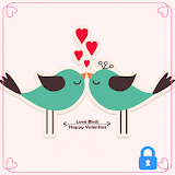 AppLock Theme Love Bird icon