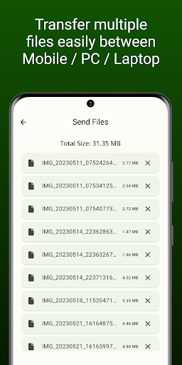 WiFi File Transfer Screen 2