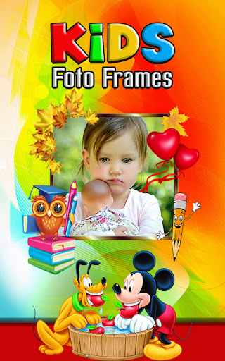 Android application Kids Photo Frame, Photo Editor screenshort