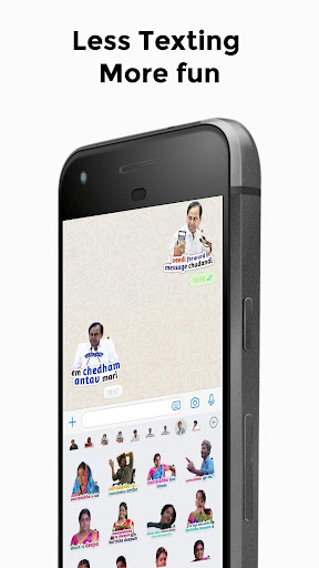 Sticker Babai - WAStickerApps Telugu Stickers  APK screenshots 2